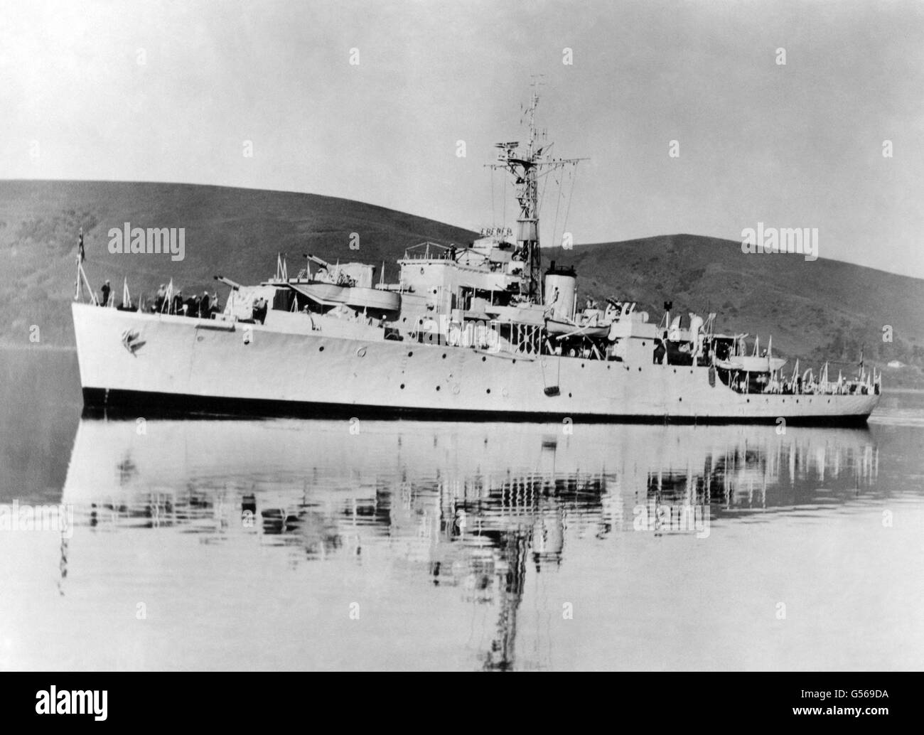 Military - HMS Nereide - Simon's Town, South Africa Stock Photo