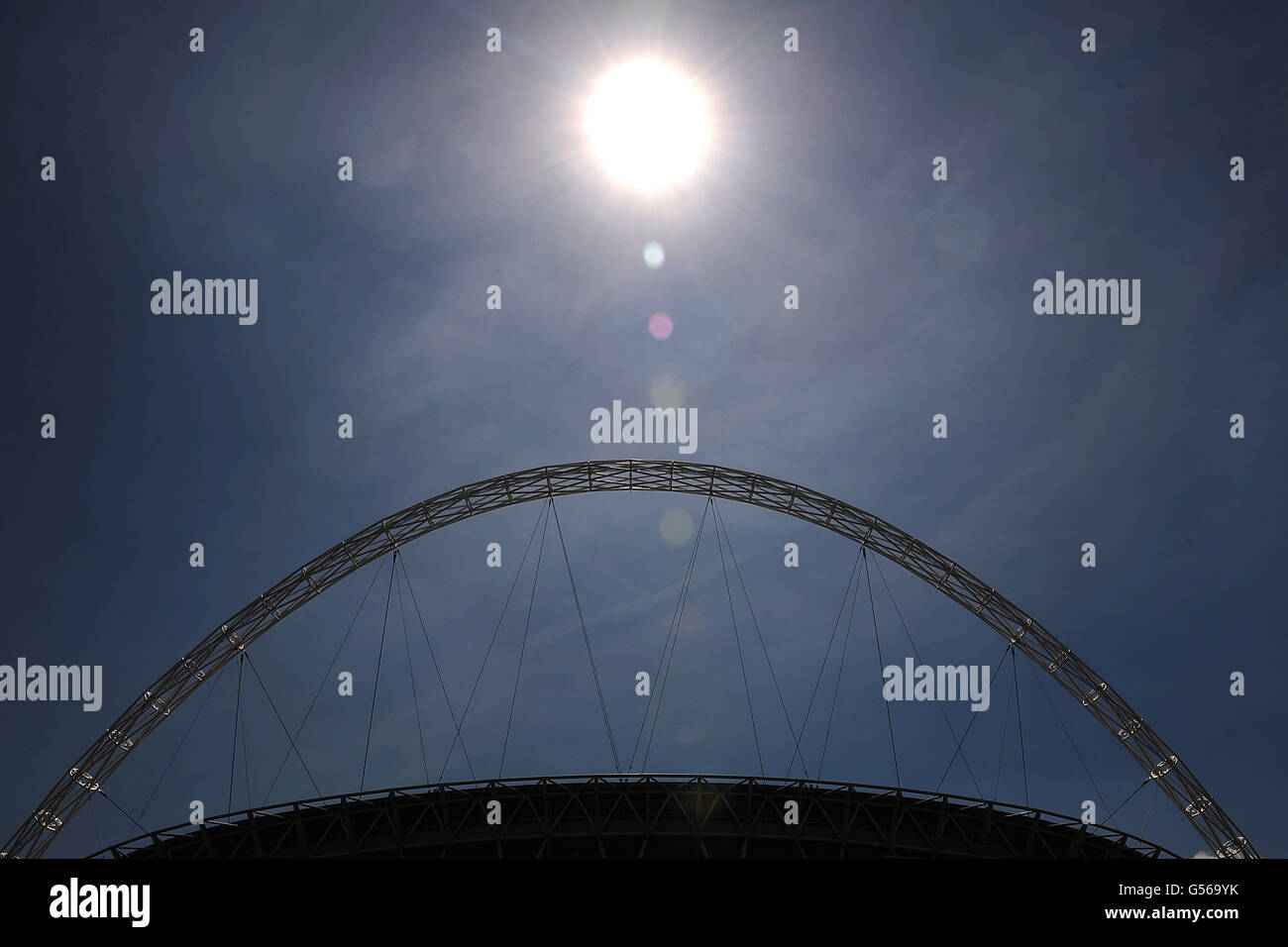 Soccer - npower Football League Two - Play Off Final - Cheltenham Town v Crewe Alexandra - Wembley Stadium Stock Photo