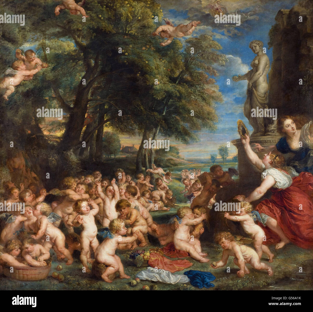 Peter Paul Rubens - Worship of Venus Stock Photo