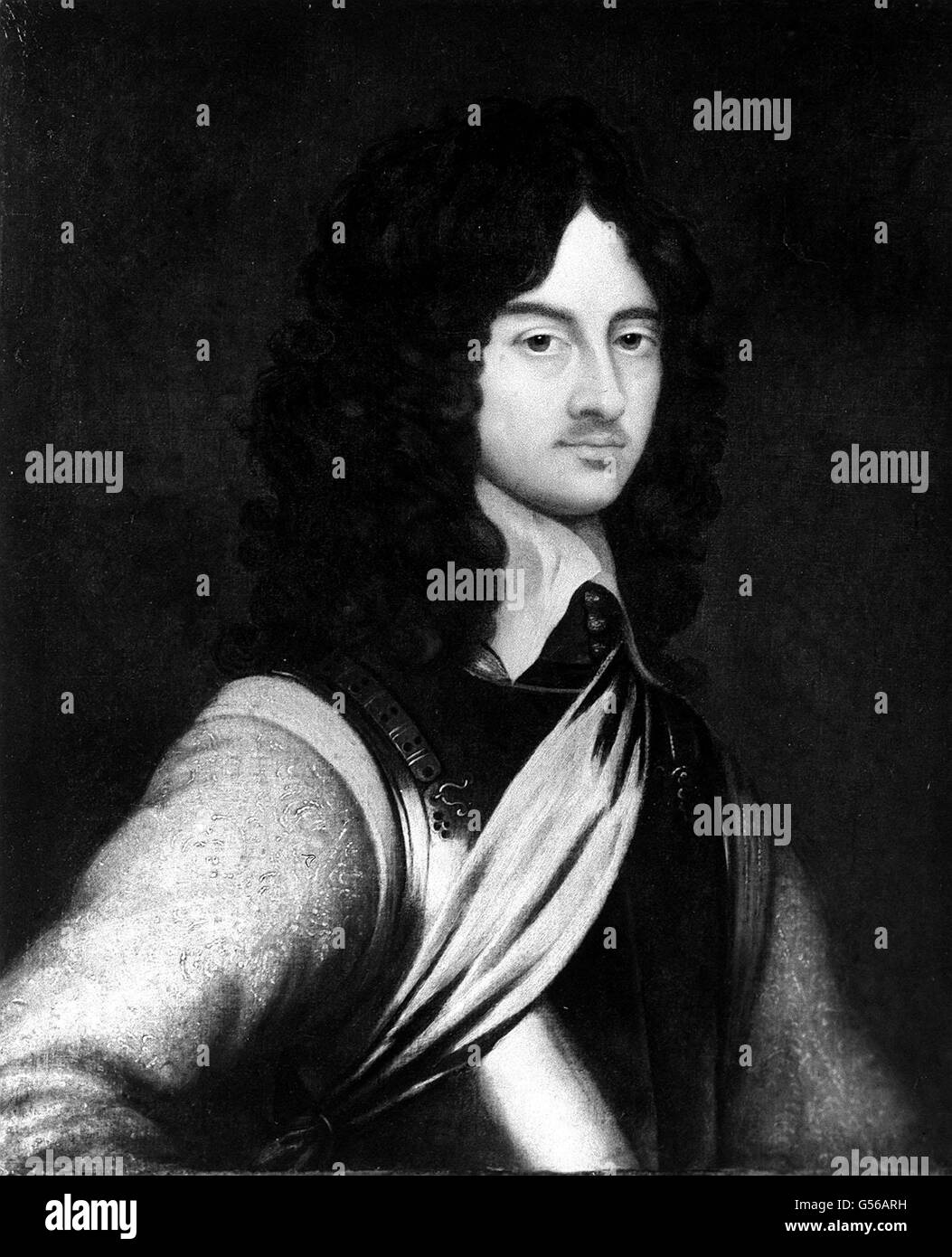 On this Day in History - Charles II Stock Photo