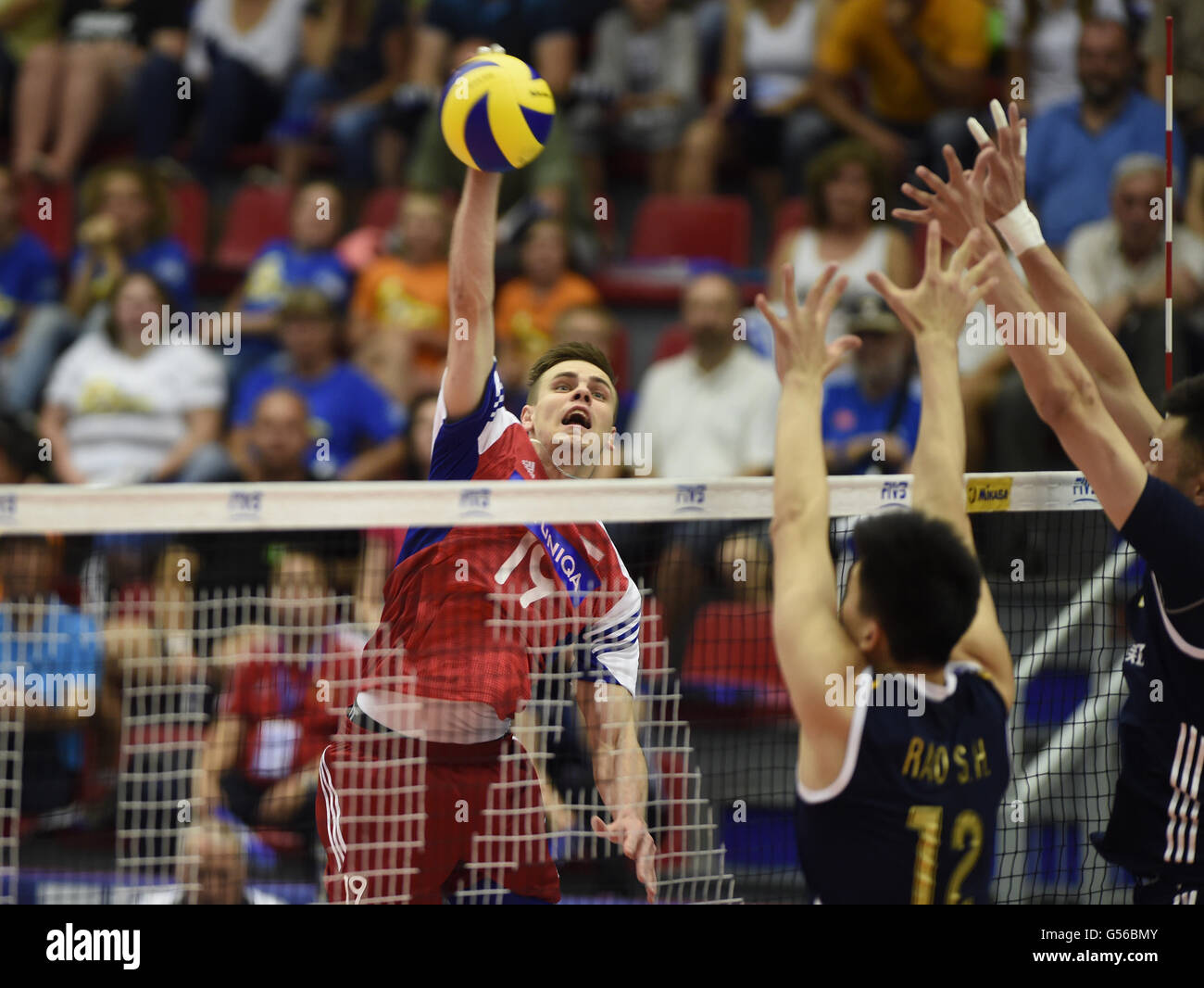 Fivb mens volleyball world league hires stock photography and images
