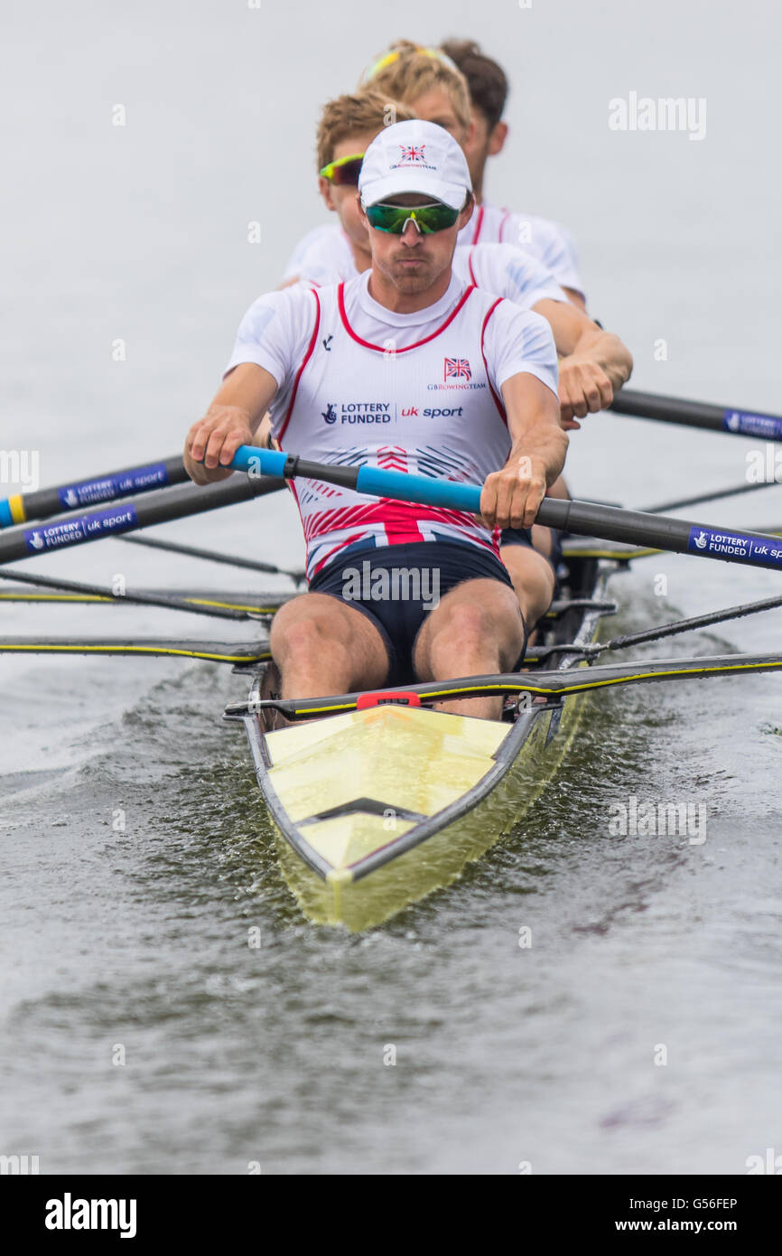 17.06.2016. Pozna, west-central Poland. World Cup Rowing Championships ...