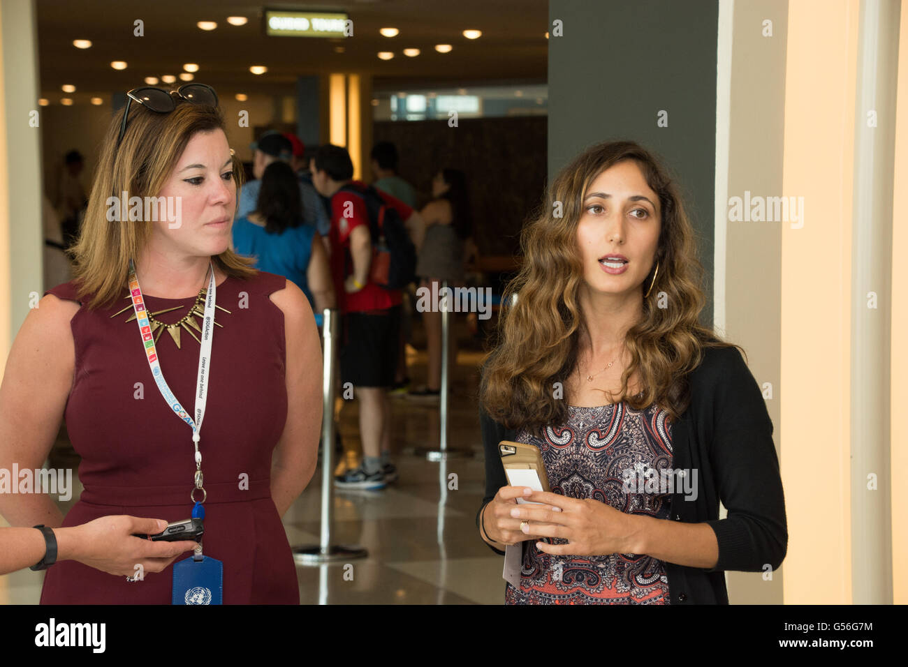 New York Usa 20th June 2016 Michelle Moghtader Of Shared Studios Stock Photo Alamy