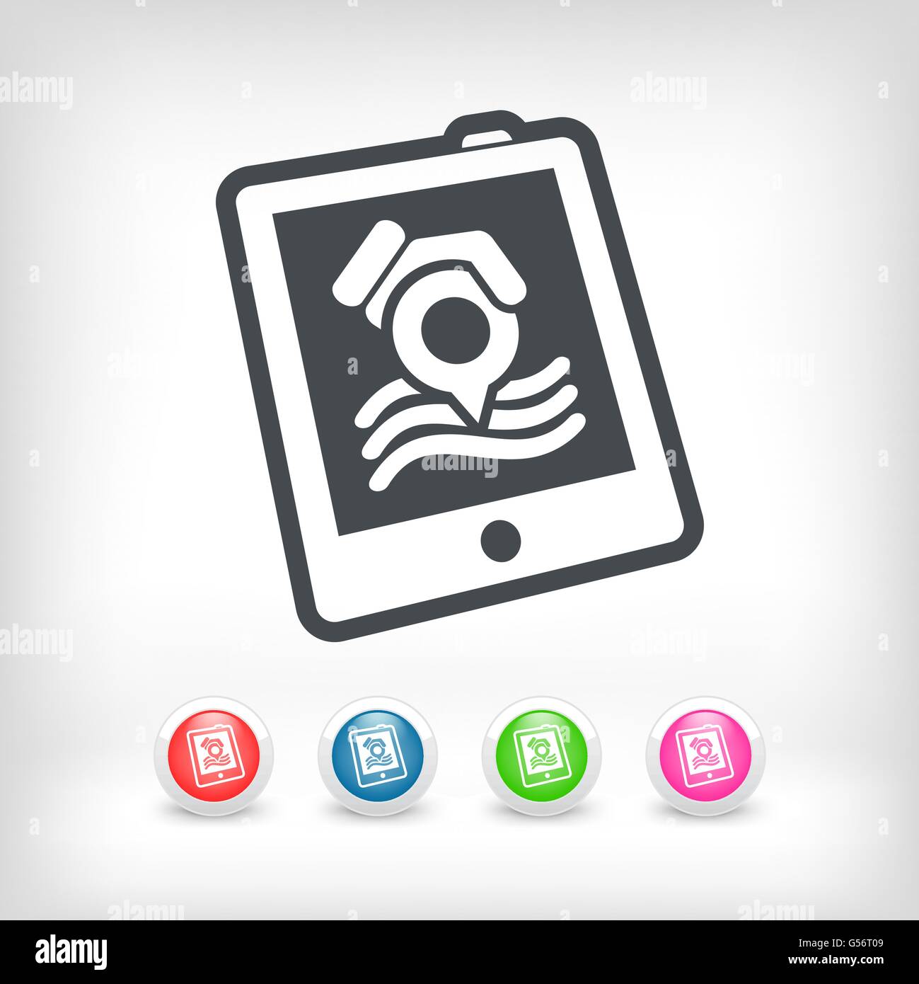 Sea map pointer Stock Vector Image & Art - Alamy