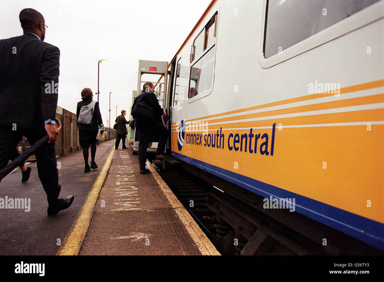 Franchise Connex train Stock Photo