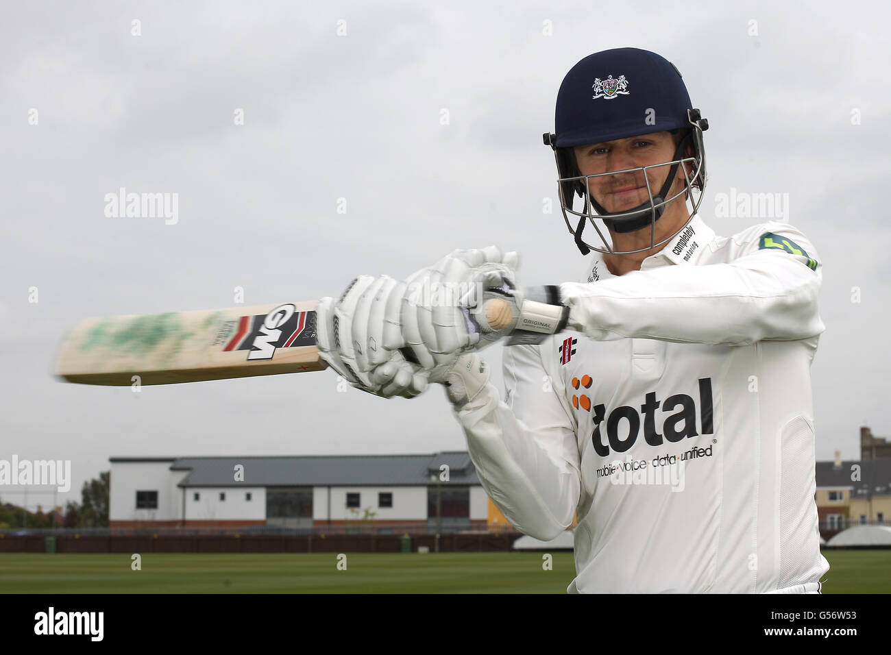 Cricket - 2012 Gloucestershire CCC Photocall - The County Ground Stock Photo