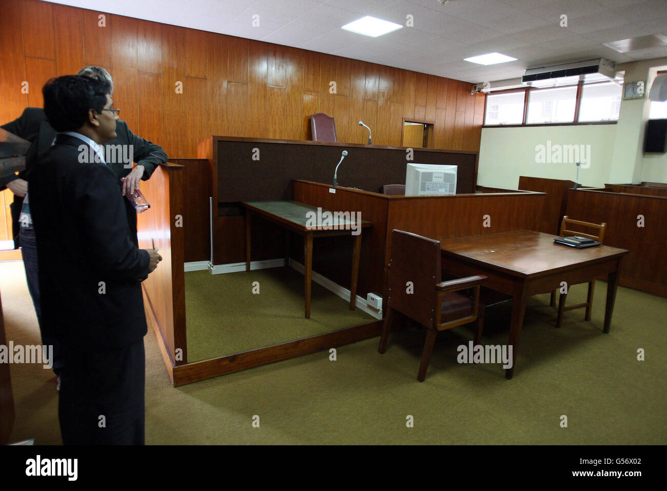 An internal view of court number five at the Supreme court in Port Louis, Mauritius, where two men will stand trial this week for the murder of Irish citizen, Michaela McAreavey. Stock Photo