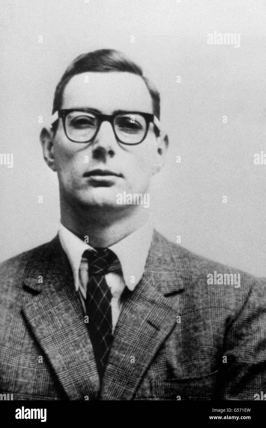 Bruce Reynolds, one of the suspected robbers involved in the Great Train Robbery Stock Photo