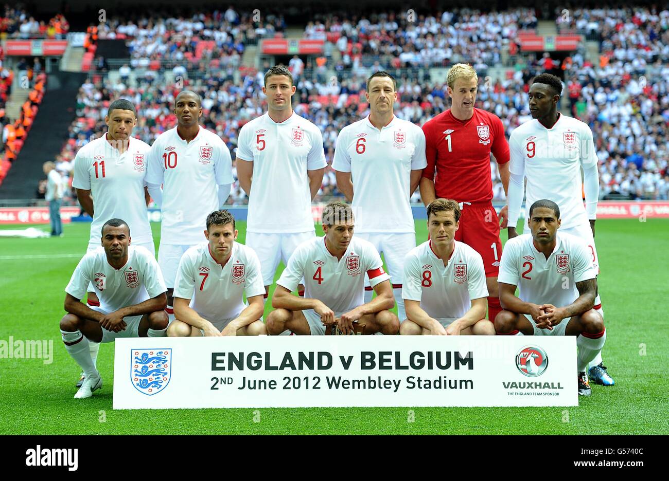 Soccer International Friendly England v Belgium Wembley Stadium