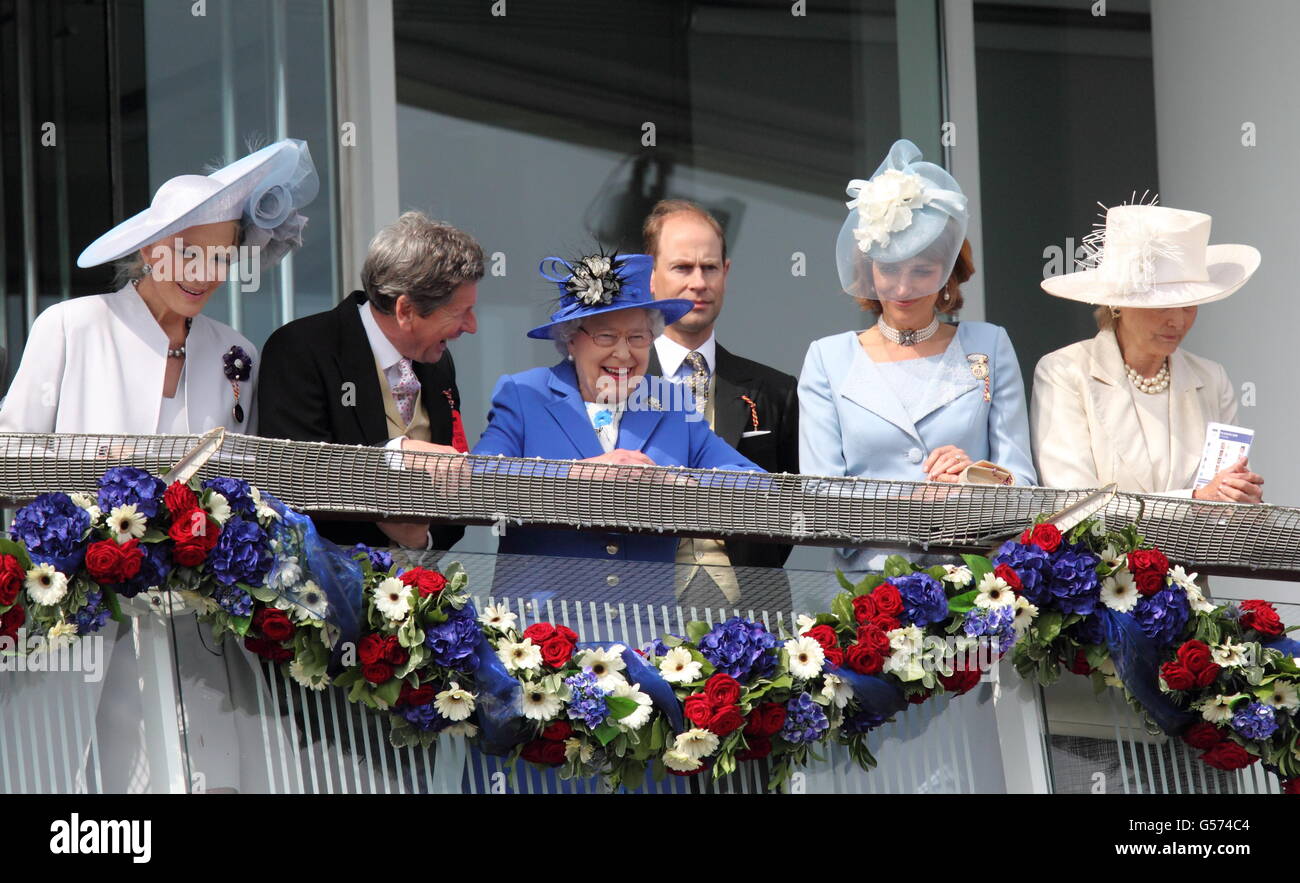Diamond Jubilee celebrations Stock Photo Alamy