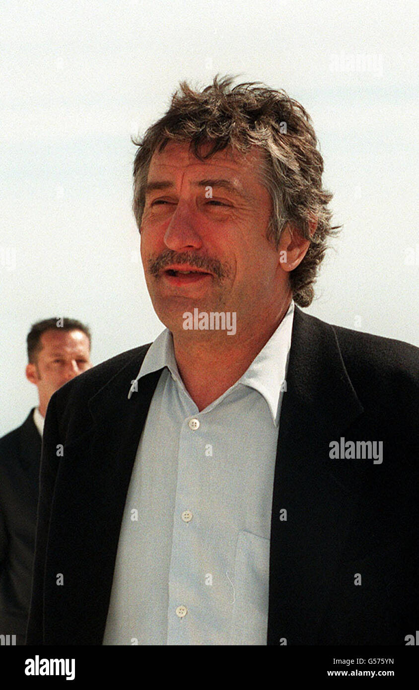 Library file picture dated 12/5/97 of Hollywood superstar Robert de Niro who is set to move into a 3.25m London pentouse in London's Docklands, it was reported, Tuesday December 12, 2000. The property, formerly owned by boxing champion Lennox Lewis, will boast 3,500 sq. ft of living space and private landscaped gardens. De Niro is due to produce Nick Hornby's About the Boy with Hugh Grant next year. Stock Photo