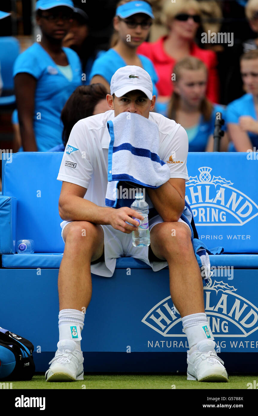 Tennis AEGON Championships 2012 Day Three The Queen's Club Stock