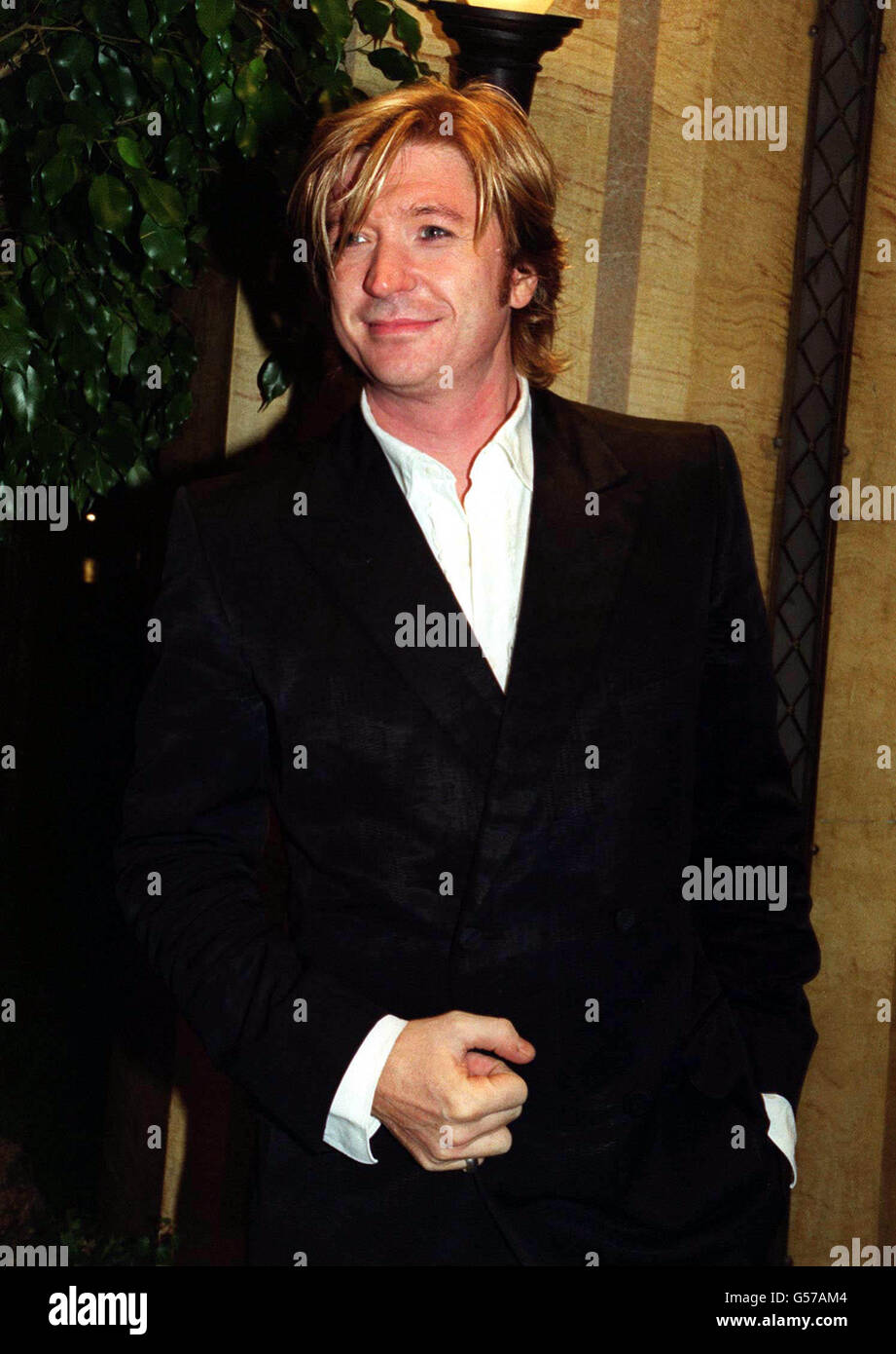 Celebrity hairdresser Nicky Clarke arriving at The Dorchester Hotel in