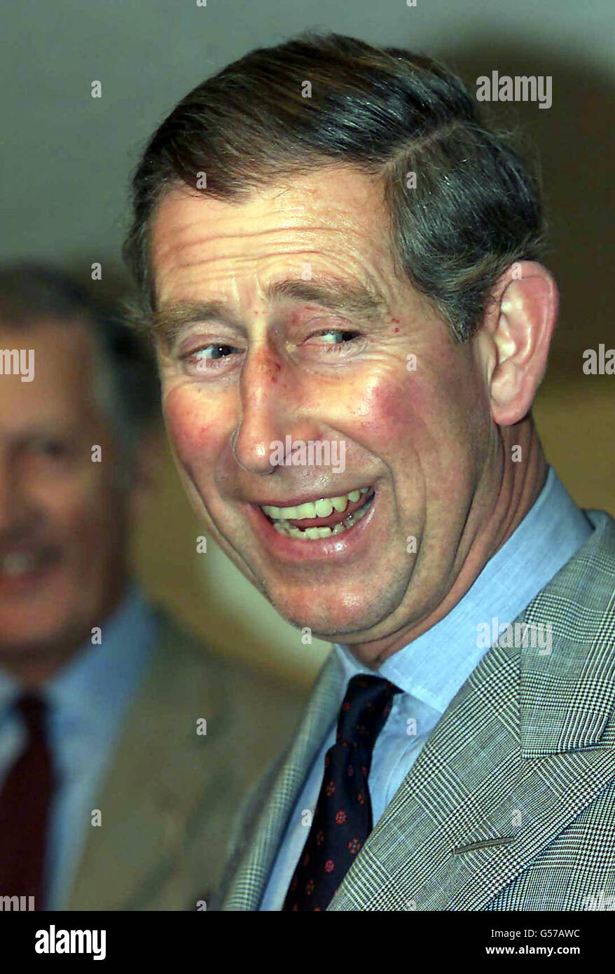 The Prince of Wales at Herriard Park, near Basingstoke, Hampshire