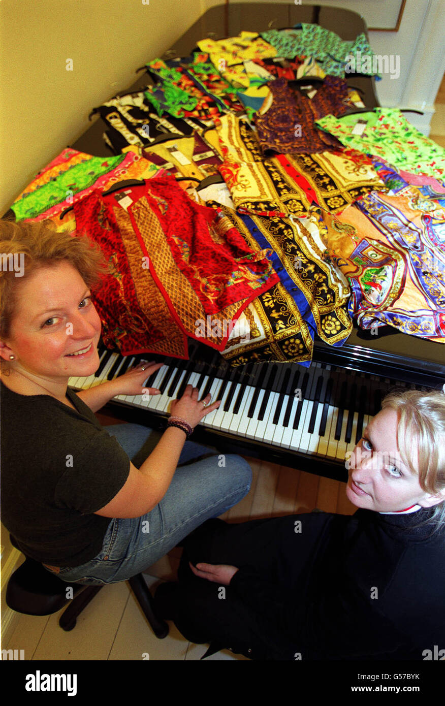 Elton John clothes charity sale Stock Photo Alamy