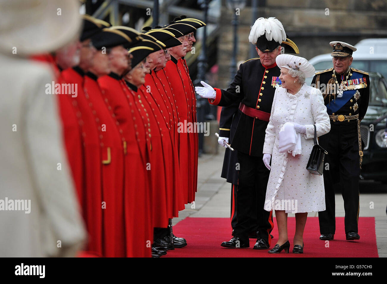 Diamond Jubilee celebrations Thames Pageant Stock Photo Alamy