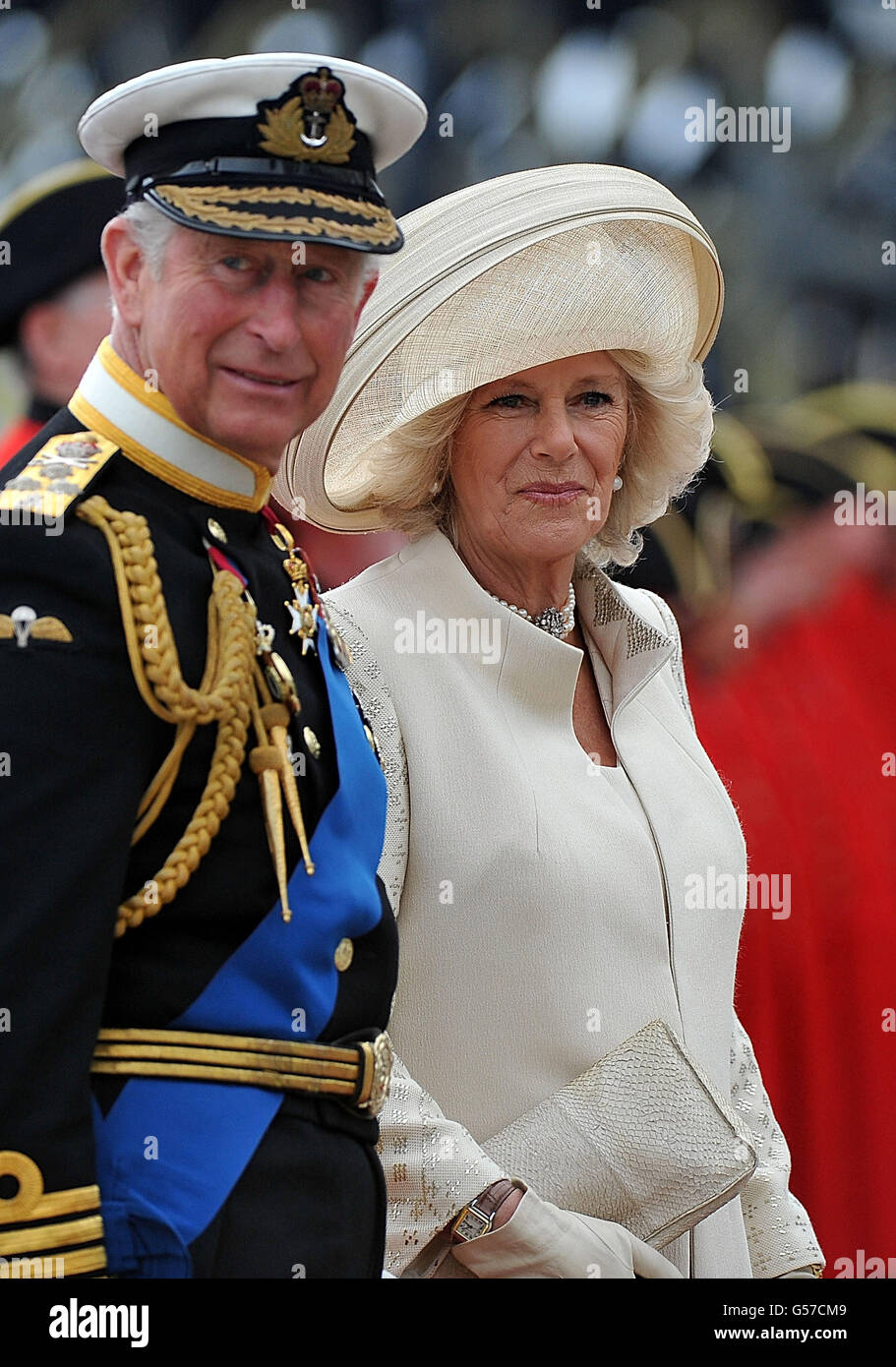 Diamond Jubilee celebrations Thames Pageant Stock Photo Alamy