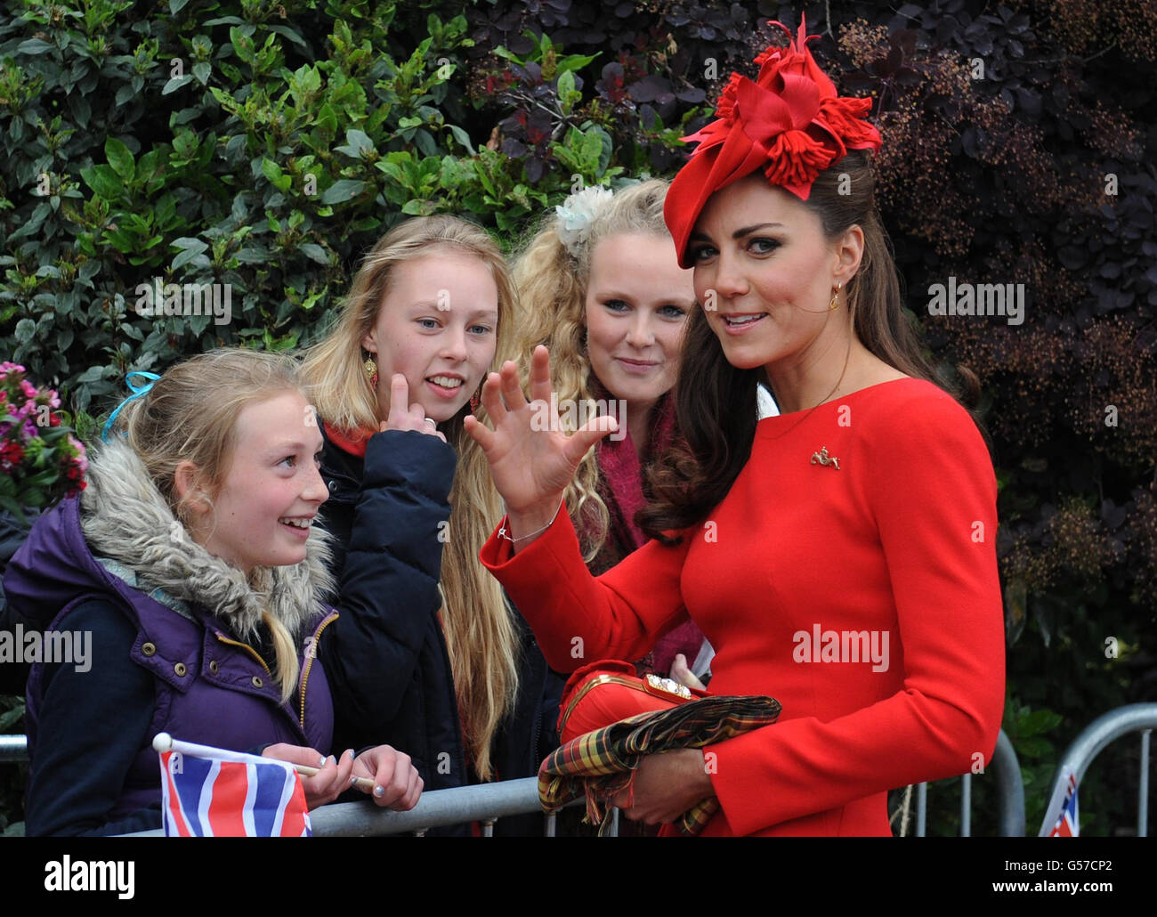 Diamond Jubilee celebrations Thames Pageant Stock Photo Alamy