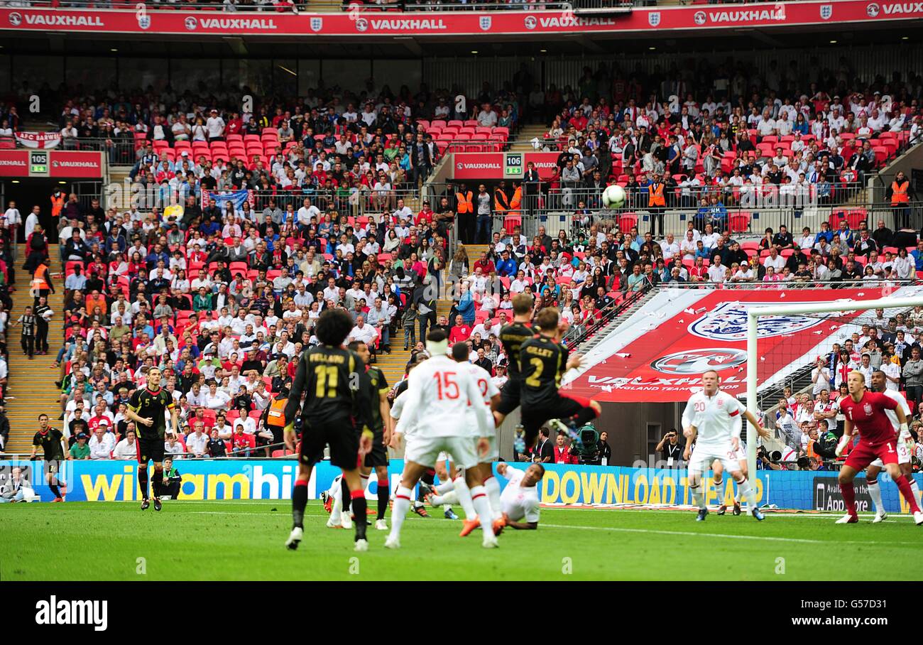 Soccer International Friendly England v Belgium Wembley Stadium