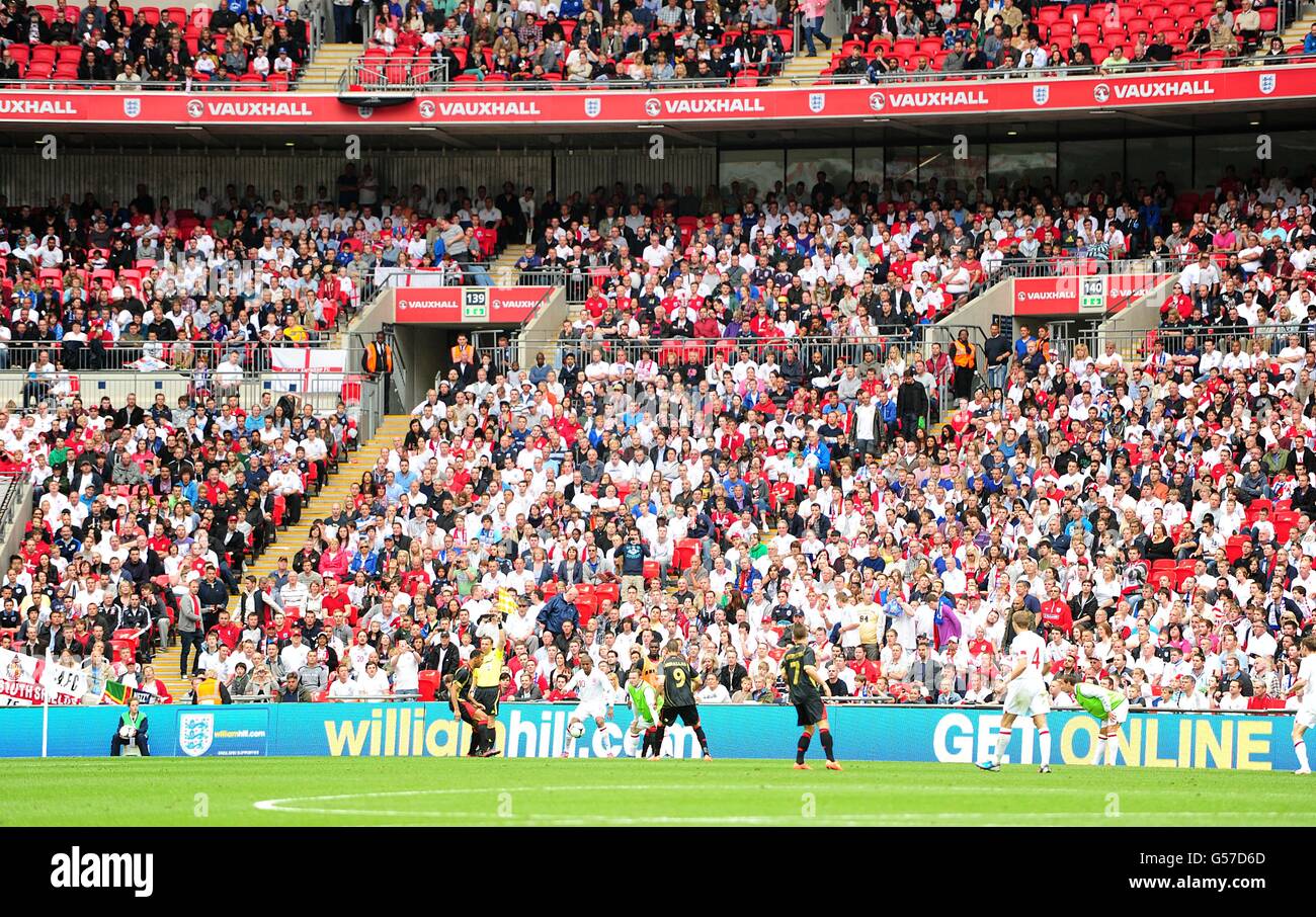 Soccer International Friendly England v Belgium Wembley Stadium