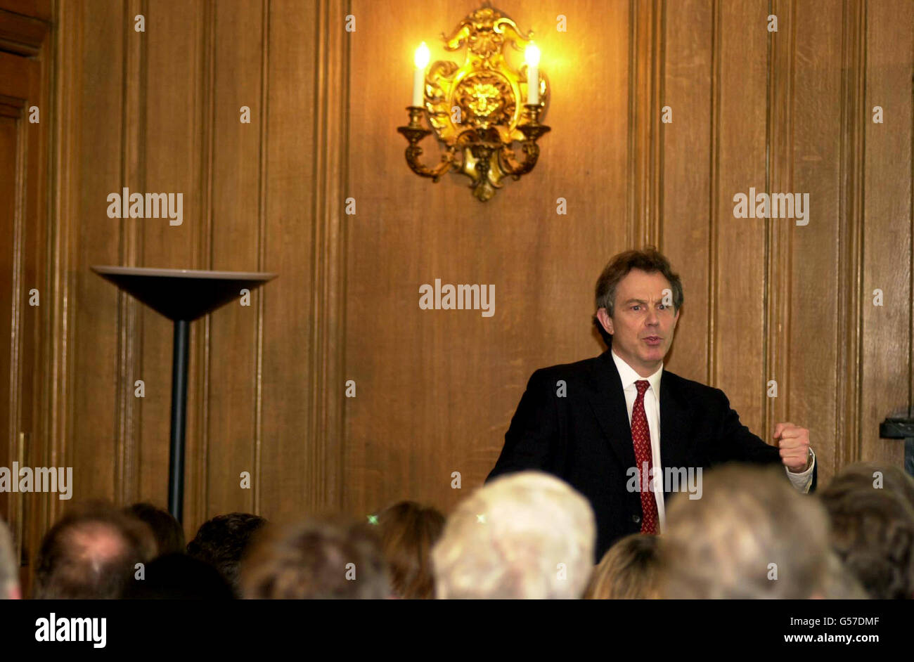 Prime Minister Tony Blair, speaking before the last of the Millennium
