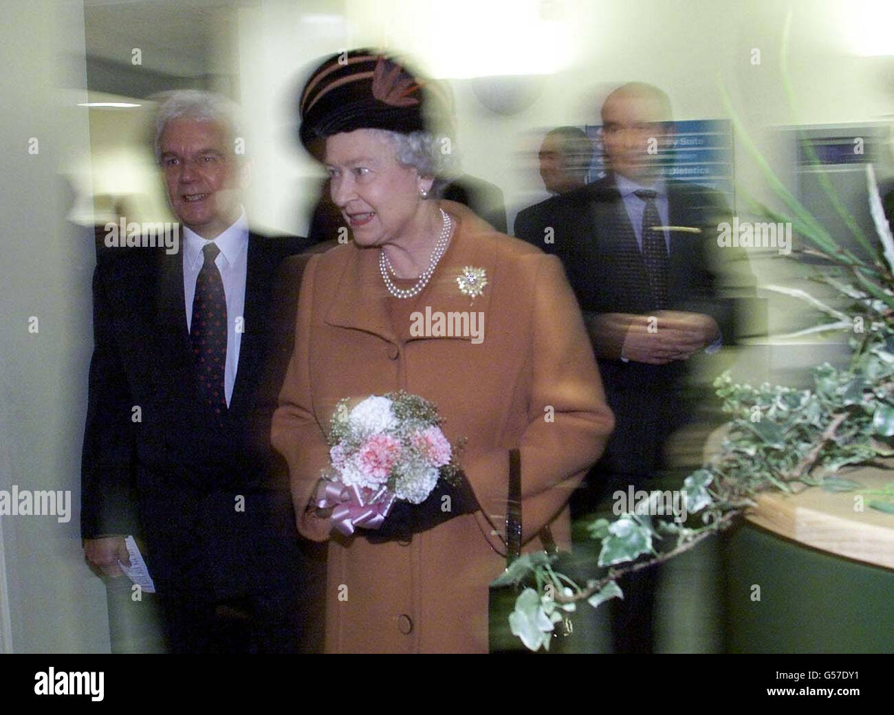 Britain's Queen Elizabeth II visits the New Maternity Unit, Sunderland