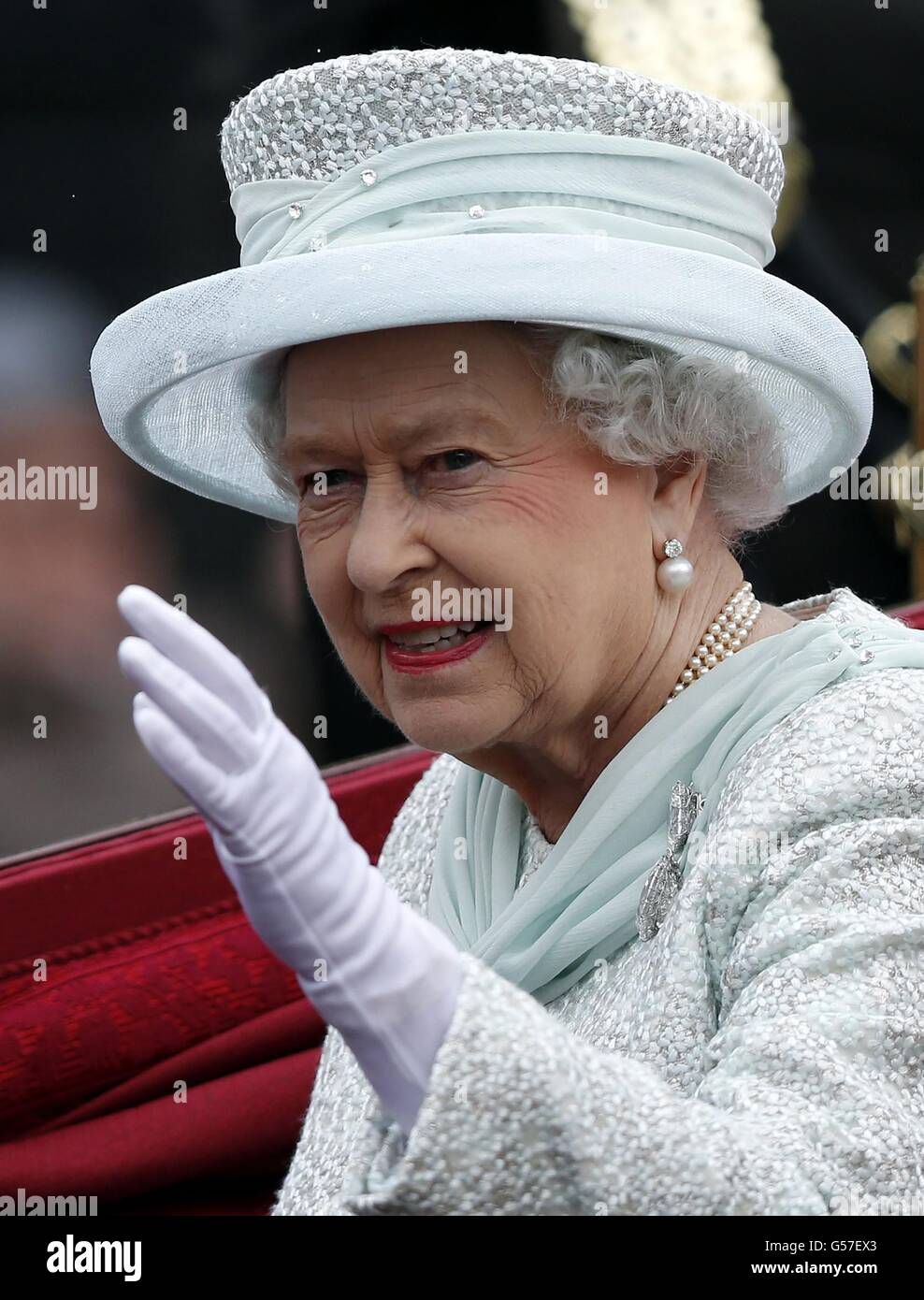 Diamond Jubilee celebrations Stock Photo Alamy