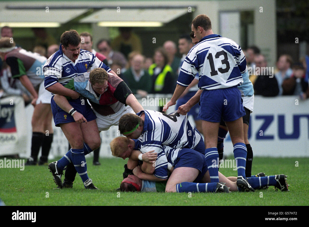 Rugby Rugby Union Sale v Harlequins Stock Photo Alamy