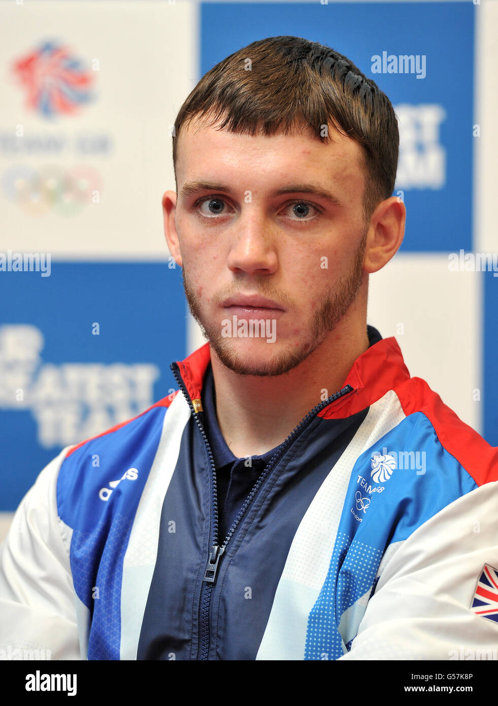 Boxing GB Olympic Boxing Team Photocall Ponds Stock Photo Alamy