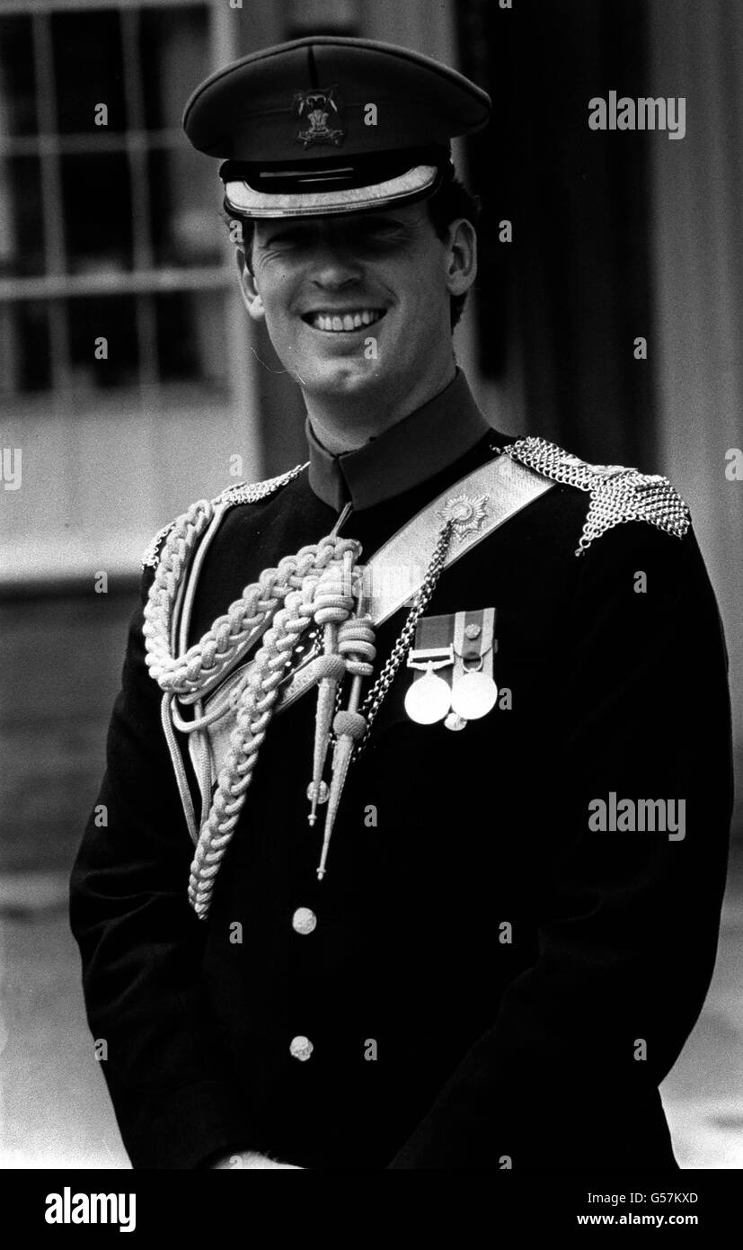 MAJOR HUGH LINDSAY An undated file picture of the former Equerry to
