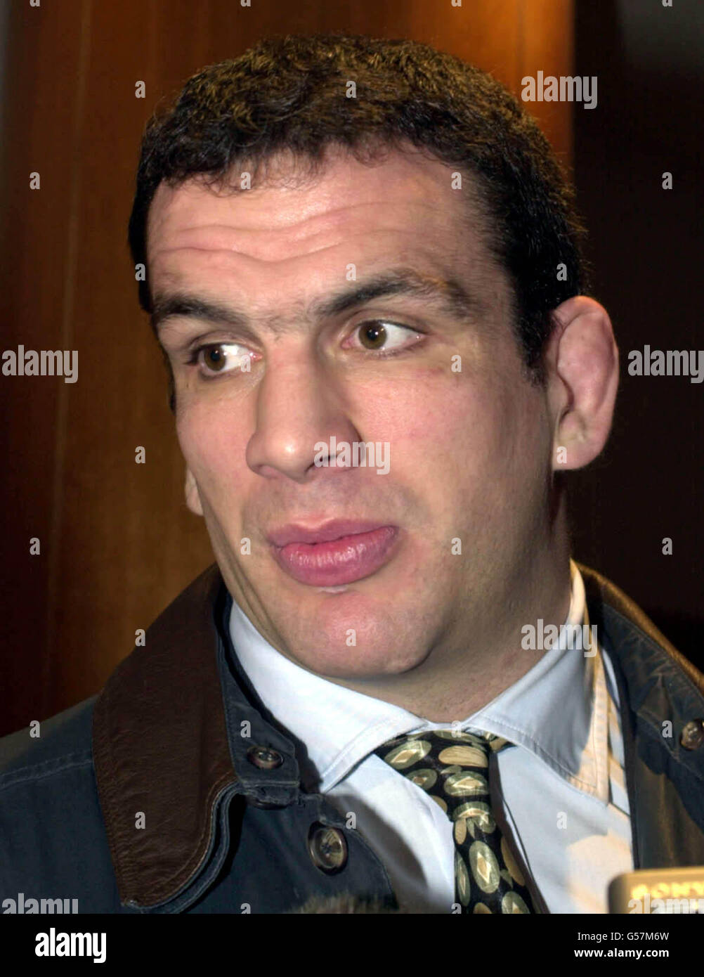 Photo Rugby Martin Johnson – Leicester Tigers – Action Des Années 90 – Image 3