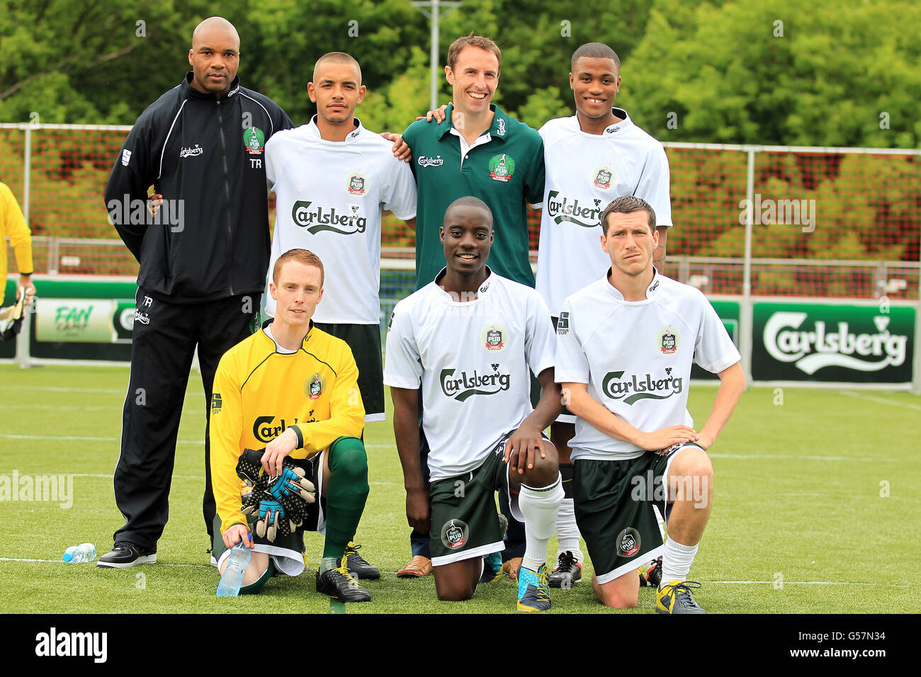 Soccer - Carlsberg Pub Cup Grand Final - Carlsberg Fan Camp - Warsaw Stock Photo