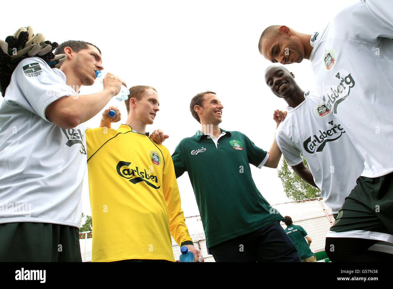 Soccer - Carlsberg Pub Cup Grand Final - Carlsberg Fan Camp - Warsaw Stock Photo