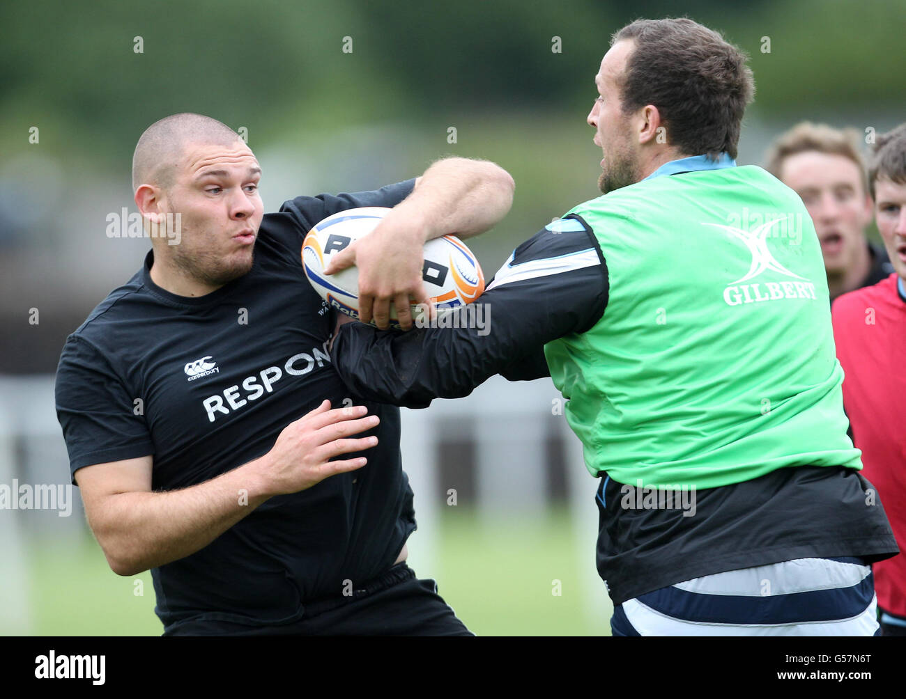 Rugby Union - Glasgow Warriors visit Autistic Children - Cartha Queens ...