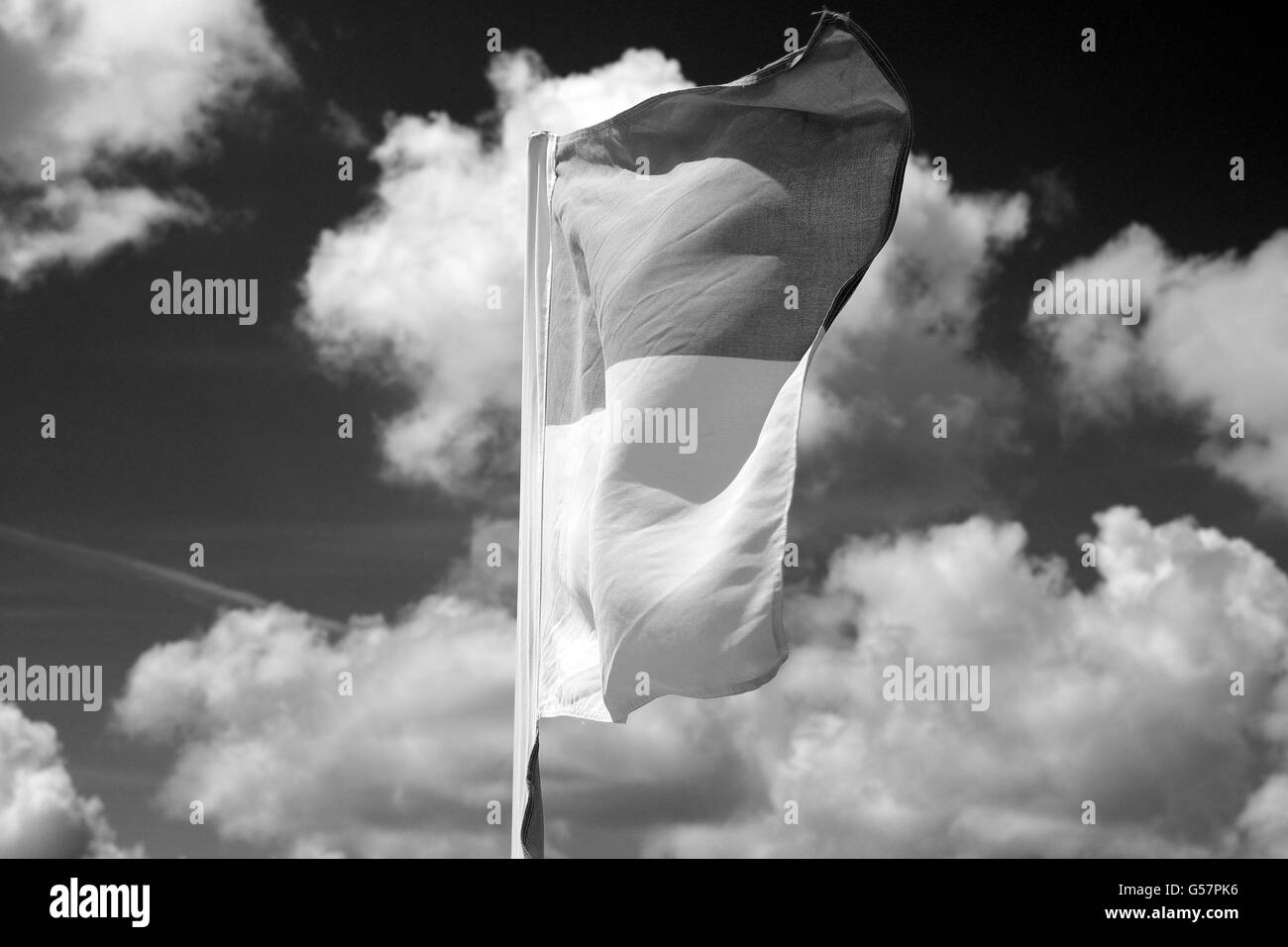 Lifeguards flags Black and White Stock Photos & Images Alamy