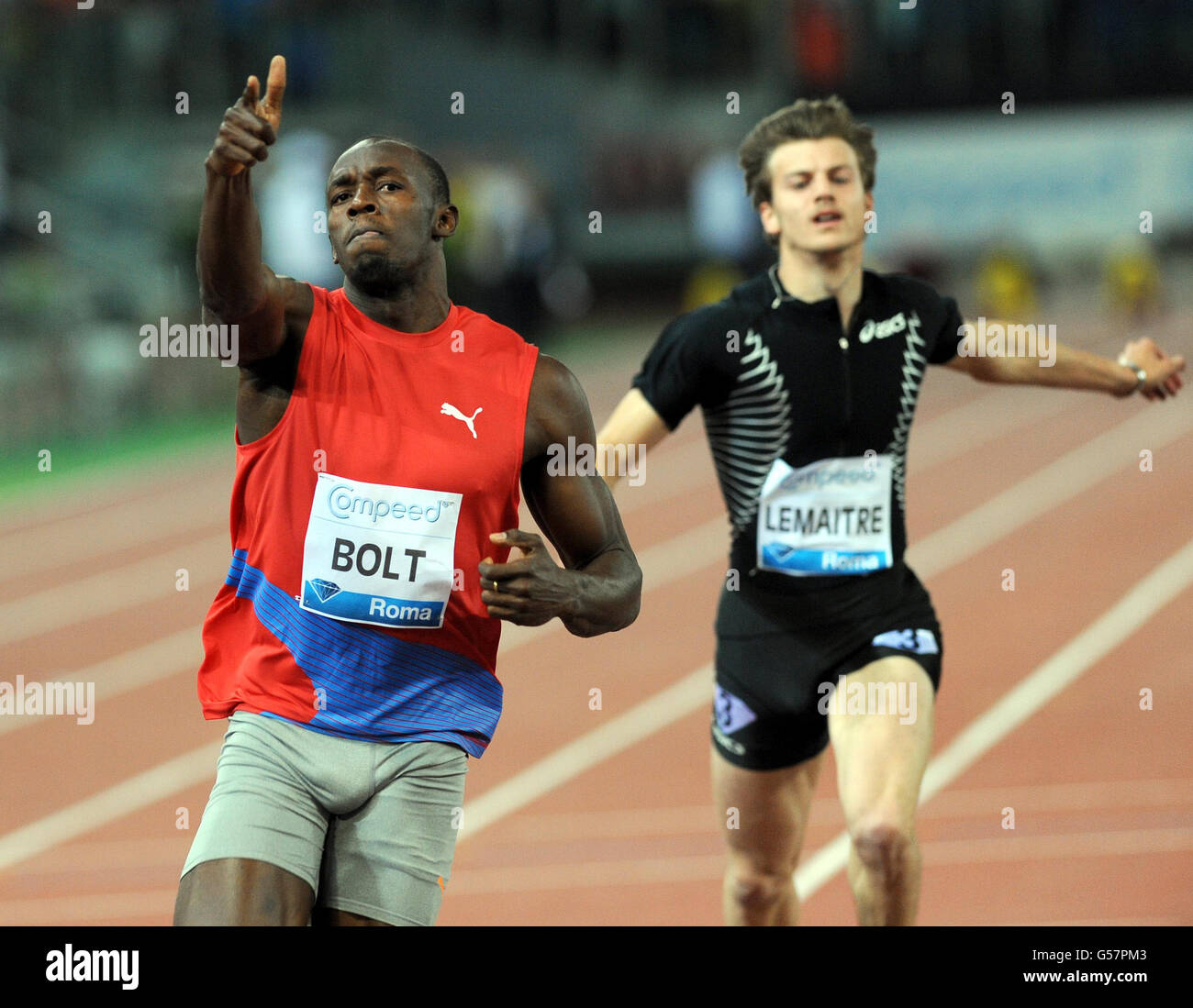 Athletics 2012 Samsung Diamond League Meeting Olympic Stadium