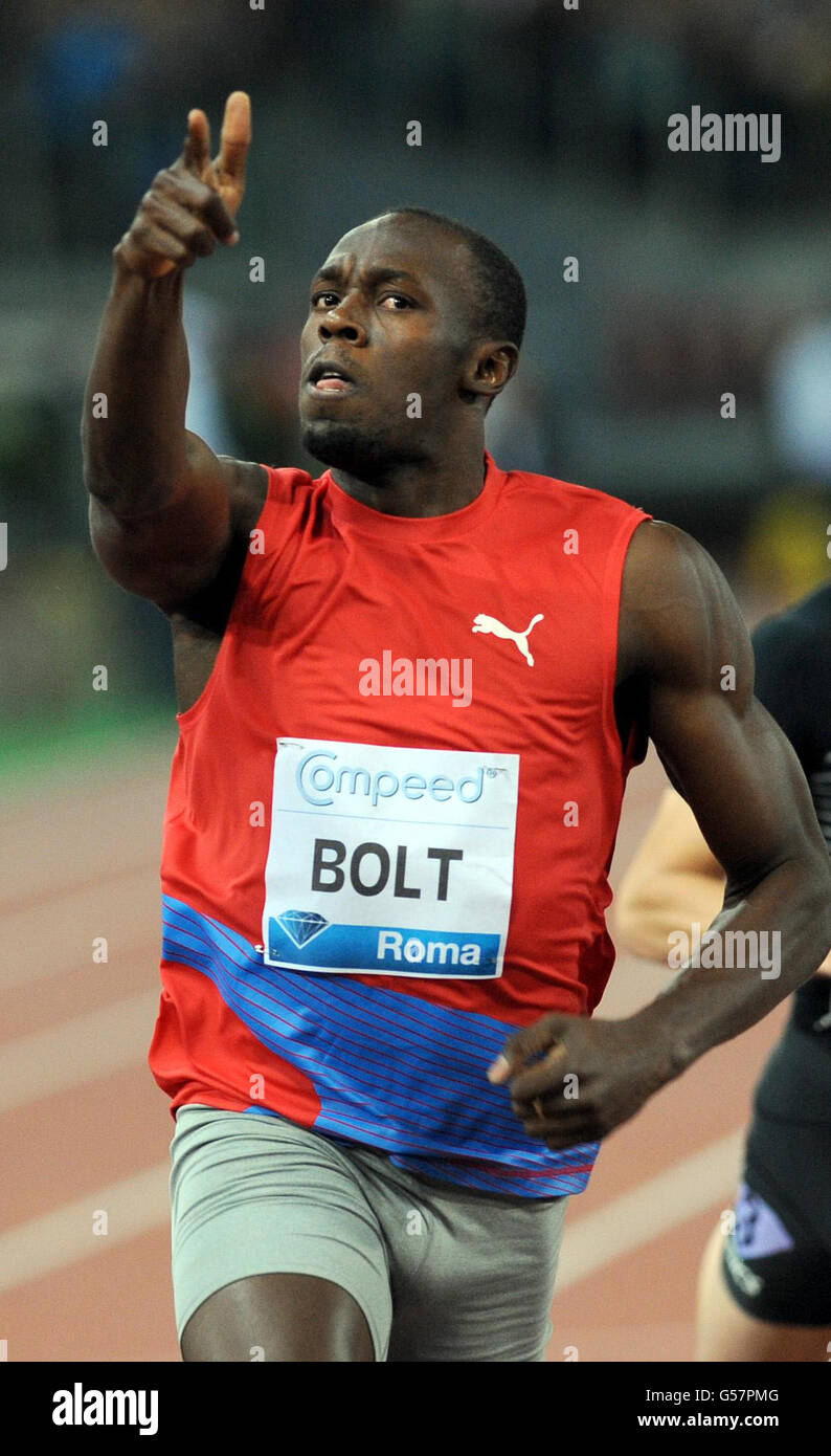 Athletics 2012 Samsung Diamond League Meeting Olympic Stadium