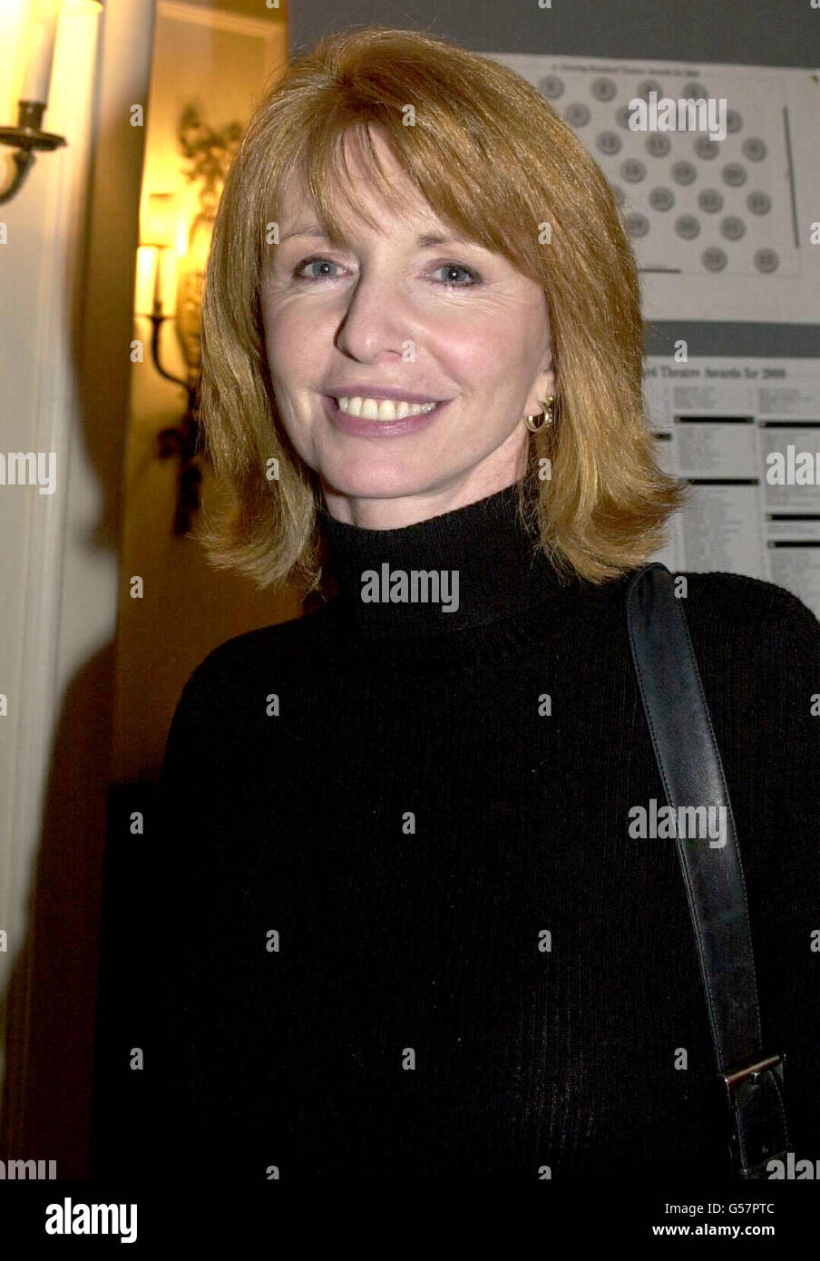 Actress and cook Jane Asher arrives at the Evening Standard drama ...