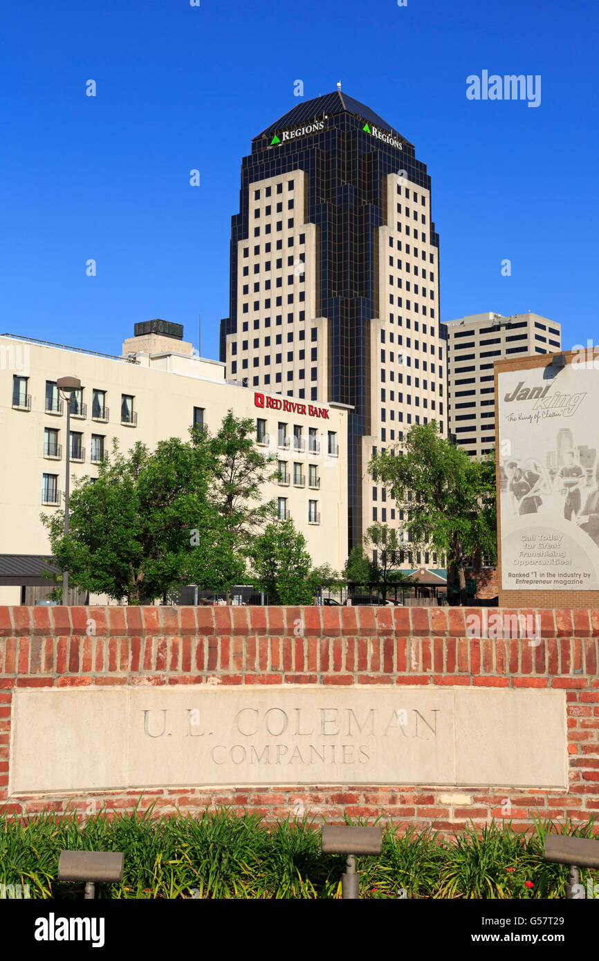 Downtown Shreveport, Louisiana, USA Stock Photo Alamy