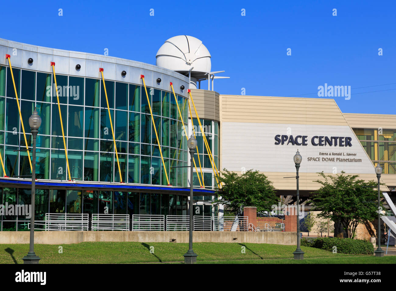 Sci-Port Discovery Center, Shreveport, Louisiana, USA Stock Photo