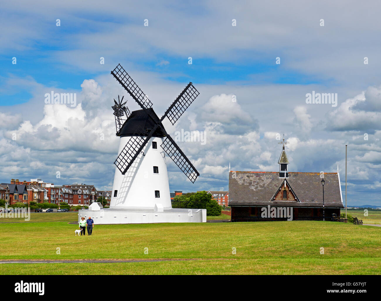 Lytham Windmill, Lytham St Annes, Lancashire, England UK Stock Photo Alamy