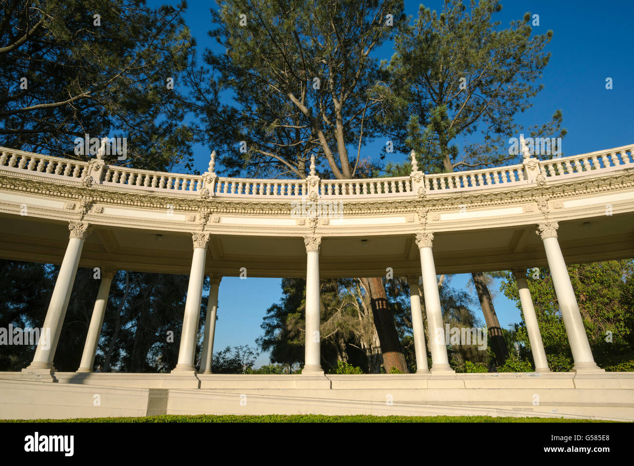 Spreckels Organ Pavilion. Balboa Park, San Diego, California Stock