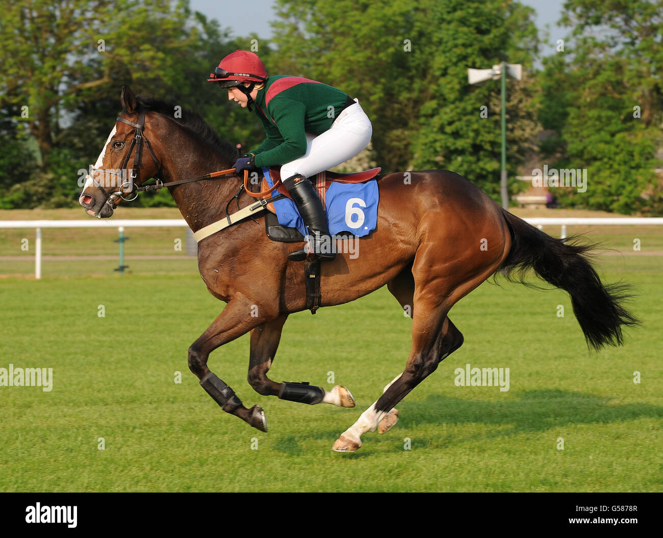 Huntingdon Races Horse racing ladies evening huntingdon racecourse hi-res stock ...