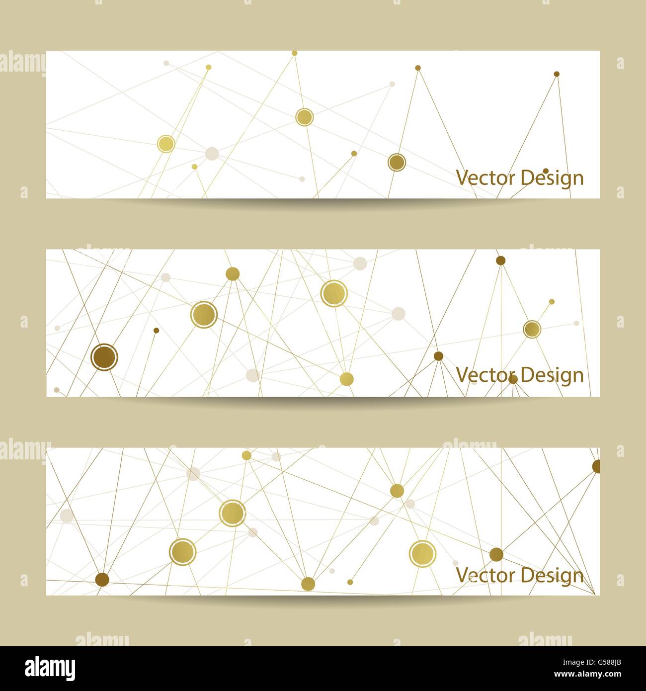 Set of horizontal banners Stock Vector Image & Art - Alamy