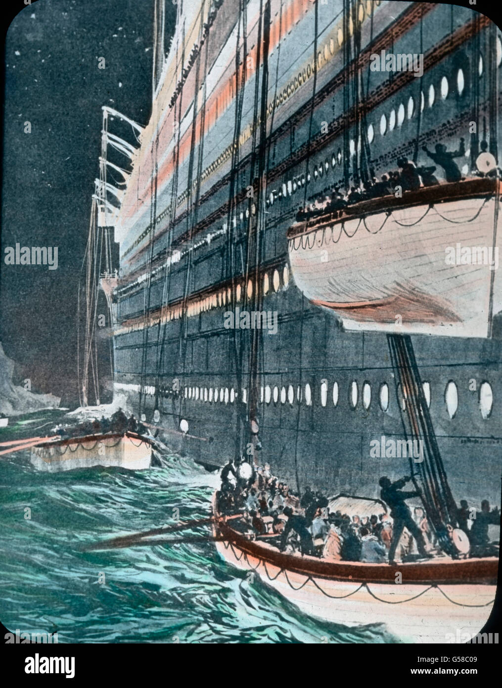 in-sternklarer-nacht-werden-die-rettungsboote-von-der-bord-der-rms