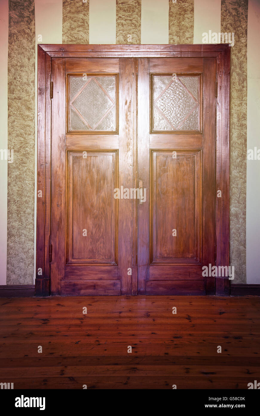 Double panel door hi-res stock photography and images - Alamy