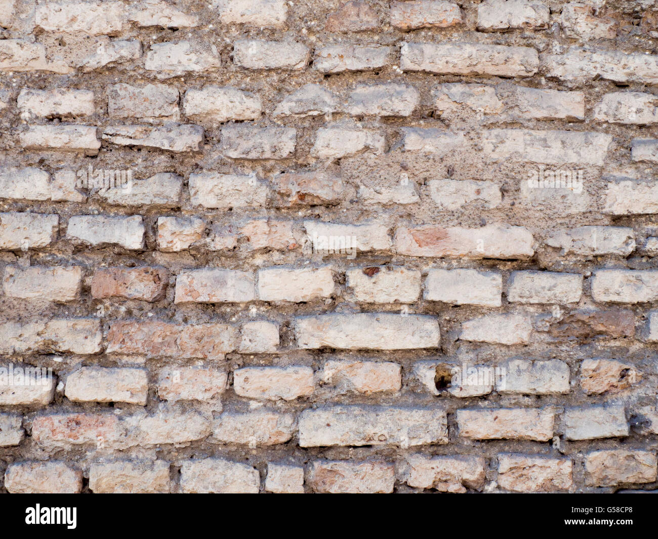 Old vintage brick wall texture background Stock Photo - Alamy