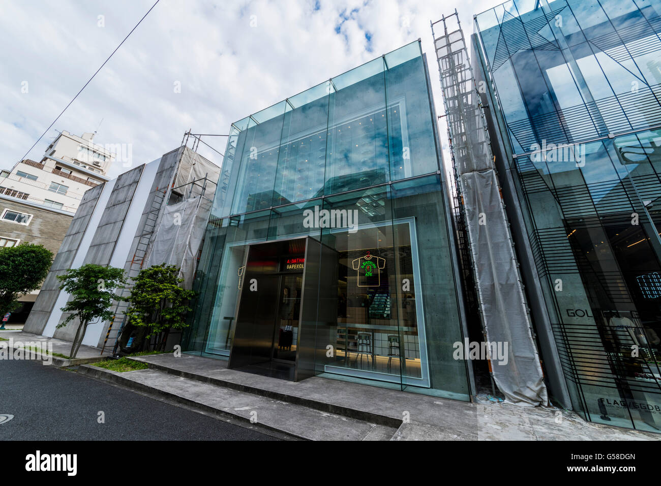 A BATHING APE Store, Aoyama,Minato-Ku,Tokyo,Japan Stock Photo - Alamy
