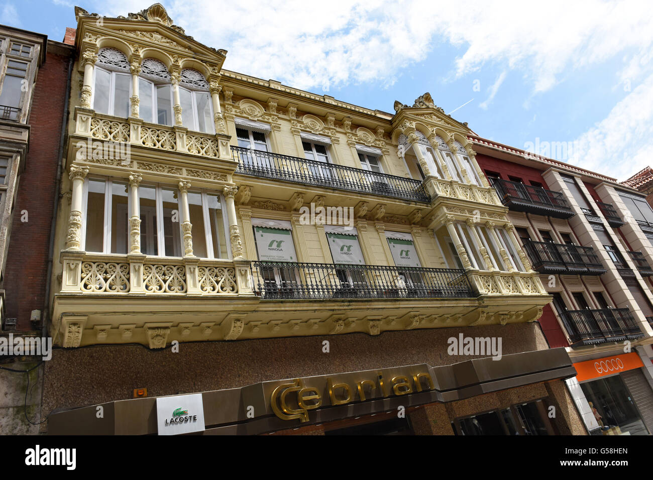 Palencia north-northwest Spain historic classical building Stock Photo