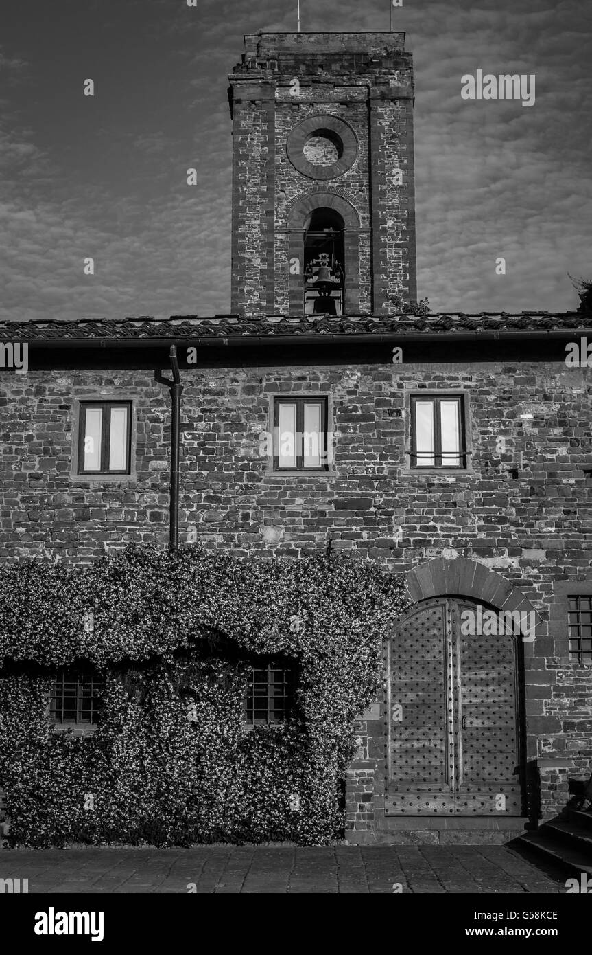 Medieval tower Black and White Stock Photos & Images - Alamy